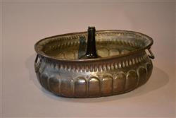 A late 17th/early 18th copper wine cistern. A late 17th/early 18th copper wine cistern.