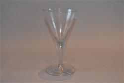 A large Georgian ale glass. A large Georgian ale glass.