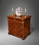 A small Charles II cedar chest of drawers.