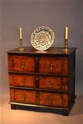 A very small William and Mary chest of drawers.