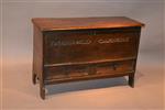 A rare and small 17th century inscribed chest.