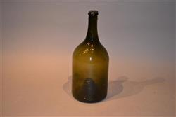 A  very large 18th century wine bottle. 